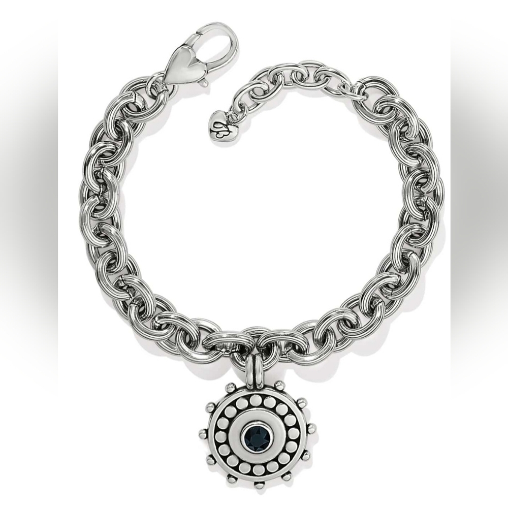 New Brighton Pebble Dot Medali Chain Bracelet, NWT